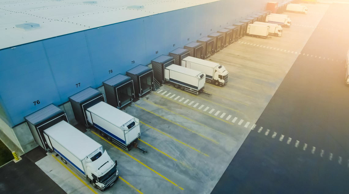 Logistik: Lkw-Güterverkehr weiter vorn